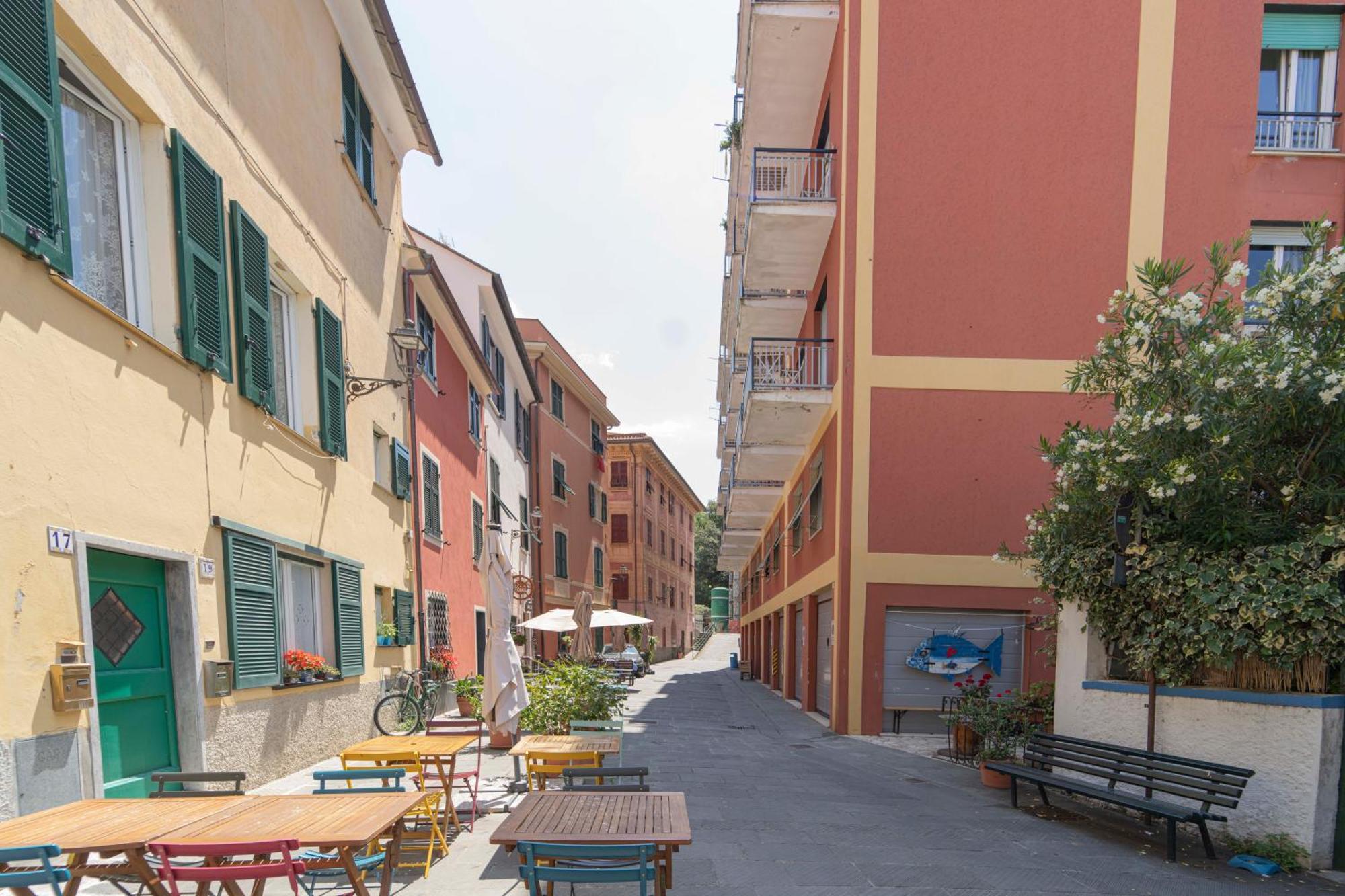 Apartamento 096 - Casa Al Borgo Cavi Di Lavagna, 150 Metri Dal Mare Exterior foto